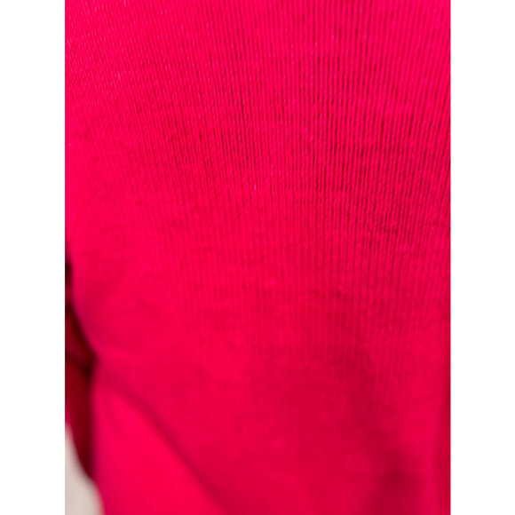 Victoria Harbour Red Beaded Sequin Sweater Large - Picture 10 of 16